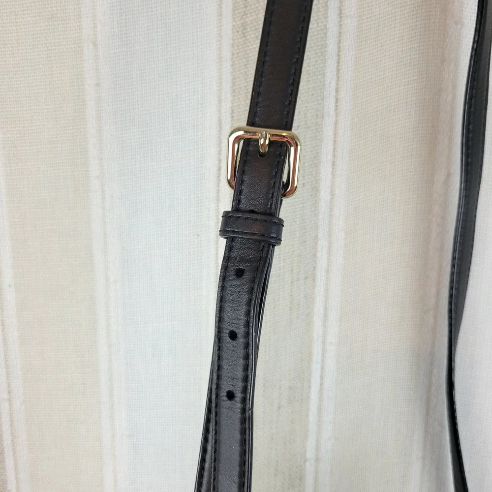 Kate Spade Jade Chelsea Park Crossbody‎ Bag Purse Mint Green Black Leather